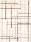 Taite Cream-Bordeaux Area Rug - 7'10\" x 10'2\"
