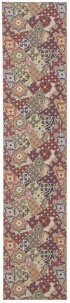 Bellezza Red / Green 2'2\" x 28'0\" Area Rug