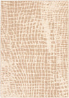 Sadie Safari Taupe-Champagne Area Rug - 7'10\" x 10'2\"