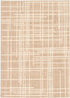 Sadie Burburry Taupe-Champagne Area Rug - 5'3\" x 7'7\"