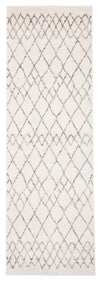 Jacey Ivory Shag - 2'7\" x 8'0\"