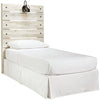 Abby Twin Headboard - White