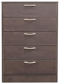 Arlo Bedroom Chest of Drawers, 5-Drawer, 23.6