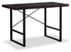 Avery Reclaimed Wood Look Desk - Cappuccino