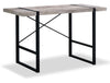 Avery Reclaimed Wood Look Desk - Taupe