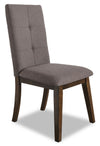 Chelsea Fabric Dining Chair – Brown