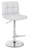 Cruz White Bar Stool