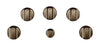 Café 5-Piece Electric Cooktop Brushed Bronze Knobs - CXCE1HKPMBZ