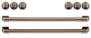 Café Electric Range Brushed Copper Knobs and Handles Set - CXFCEHKPMCU
