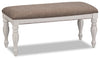 Grace Bench – Antique White