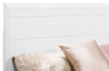 Olivia Queen/Full Headboard - White