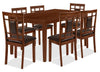Aran 7-Piece Dining Package – Dark Walnut