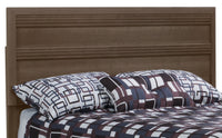 Olivia Panel Headboard, Made in Canada, Grey - Full/Queen Size