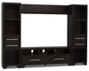Glendale 4-Piece Entertainment Centre with 60\" TV Opening – Espresso