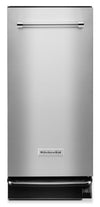 KitchenAid 1.4 Cu. Ft. Built-In Trash Compactor - Stainless Steel