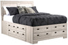 Yorkdale Queen Storage Bed - White