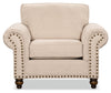 Wynn Chenille Chair - Linen