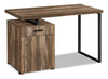 Remi Reversible Desk - Brown