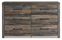 Abby Bedroom 6-Drawer Dresser, 58.7