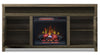 Haven 64\" TV Stand with Log Firebox
