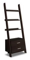 Ronan Bookcase with Storage - Espresso