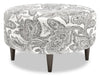 Sofa Lab The Curve Ottoman - Dalmatian
