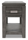 Bronx Chairside Table - Grey
