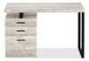Clayton Reversible Desk - Dark Taupe