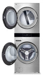 LG STUDIO WashTower™ with 5 Cu. Ft. Washer and 7.4 Cu. Ft. Electric Dryer - SWWE50N3