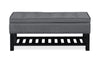Ryan Storage Bench - Dark Grey
