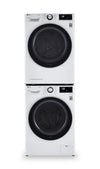 LG 2.6 Cu. Ft. Smart Front-Load Washer and 4.2 Cu. Ft. Smart Heat Pump Dryer