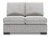 Sofa Lab Track Armless Loveseat - Luna Domino