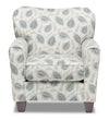 Scarlett Chenille Accent Chair - Brockley Willow