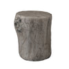 Jordy Ottoman Accent Table – Silver