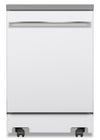 GE 24\" Portable Top-Control Dishwasher - GPT225SGLWW