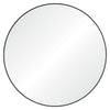Round Black Mirror - 40\" x 40\"