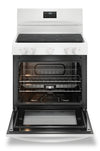 Frigidaire 5.3 Cu. Ft. Electric Range with Quick Boil Element - FCRE305CBW