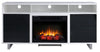 Ignatius 64'' TV Stand with Log Firebox