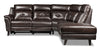 Envia 3-Piece Right-Facing Power Reclining Sectional - Brown