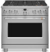 Café 5.75 Cu. Ft. Commercial-Style 6-Burner Dual Fuel Range - C2Y366P2TS1