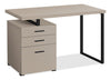 Clayton Reversible Desk - Taupe