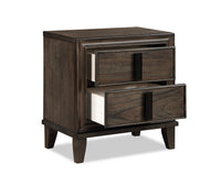 Kane Bedside 2-Drawer Nightstand, 26.3