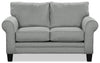 Tula Fabric Loveseat - Mist