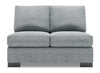 Sofa Lab Track Armless Loveseat - Luna Pewter