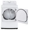 LG 7.3 Cu. Ft. Ultra Large Capacity Electric Dryer with Sensor Dry - DLE6100W