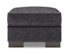 Sofa Lab Track Ottoman - Luxury Charcoal