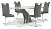 Tuxedo 5-Piece Dining Package – Grey
