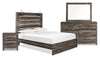 Abby 6-Piece Queen Bedroom Package - Brown