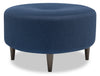 Sofa Lab The Curve Ottoman - Pax Navy