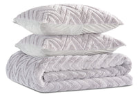 Tilda 3-Piece King Comforter Set - Grey